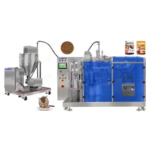 Horizontal Pet Food Premade Pouch Doypack Filling Sealing Packaging Packing Machine