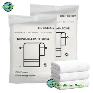 Logo của bạn gói khách sạn du lịch Salon Spa dùng một lần khăn tắm 70*140 một lần sử dụng khăn tắm được sử dụng một lần khăn tắm được sử dụng một lần - Product Image 1