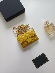 <span class=keywords><strong>Sac</strong></span> à chaîne mini en <span class=keywords><strong>cuir</strong></span> véritable pour femme, <span class=keywords><strong>sac</strong></span> bandoulière, <span class=keywords><strong>sac</strong></span> accessoire de taille, porte-monnaie, vente en gros, direct usine Chine - Product Image 3