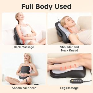 Healthpal OEM ODM Logo Anpassbarer Unterer Rücken-Tiefenmassagegerät mit Doppelfunktion, 3 Modi, Autositz-Schmerzlinderung, Shiatsu-Rückenmassagegerät - Product Image 5