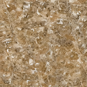 Delightful 600x600 Azulejos esmaltados de porcelana brillante 2x2 Calidad de exportación Baño Emperador Azulejo de piso de bronce 60x60 Cerámica - Product Image 1