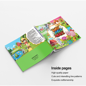 Libro de Actividades con Pegatinas <span class=keywords><strong>para</strong></span> Niños Pequeños de 3 a 5 Años, Libro Interactivo de <span class=keywords><strong>Cuentos</strong></span> de Animales del Bosque, Regalo Educativo Preescolar <span class=keywords><strong>para</strong></span> Niños y Niñas - Product Image 5