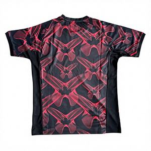 2627 Edisi Khusus Setelan Sepak Bola Poliester Bernapas dengan Lengan Pendek Desain Cetak untuk Musim Panas - Product Image 6