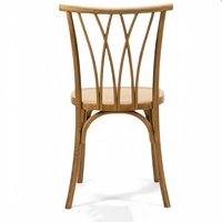 Chaise de salle à manger empilable en résine, faite à la main, durable, avec un design moderne R-II-L