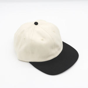 Casquette Snapback à 5 panneaux bicolore OEM, broderie personnalisée, visière plate, marque privée, streetwear, sport, unisexe, fabricant en gros - Product Image 4