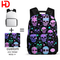 Sac à dos personnalisé à poche avant carrée, fermeture éclair, grande capacité, tendance, imperméable, pour garçons et filles, meilleur cadeau, dessin animé 3D pour enfants