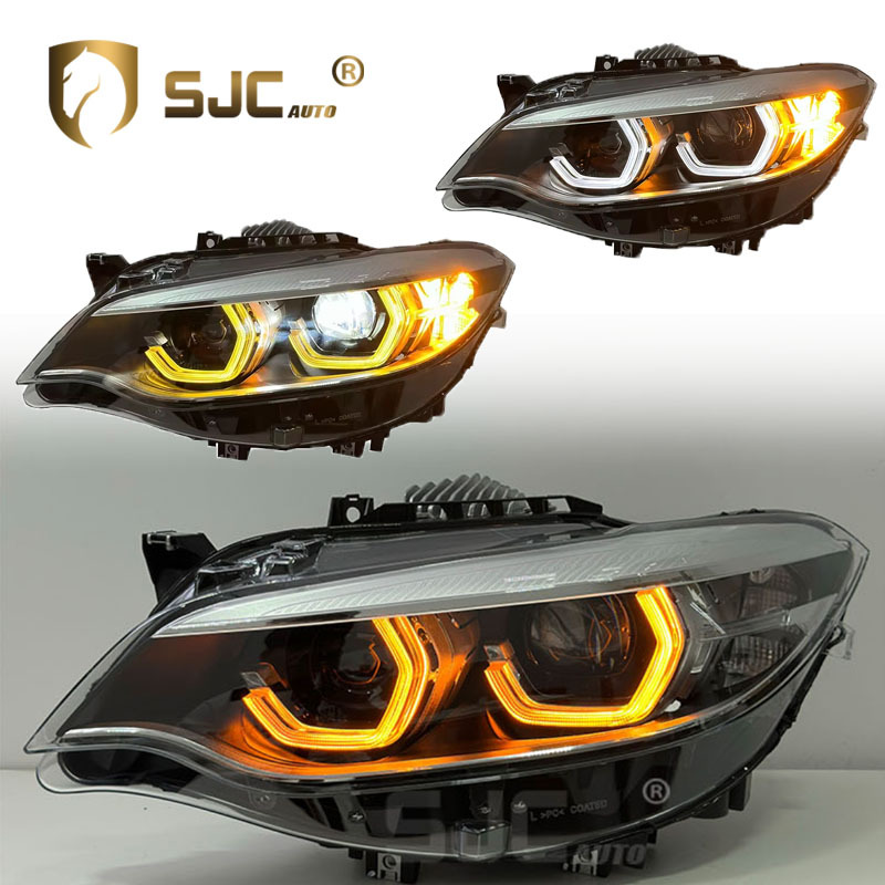 Sjc Tri-Color LED Headlight Assembly For BMW 2 Series LED DRL