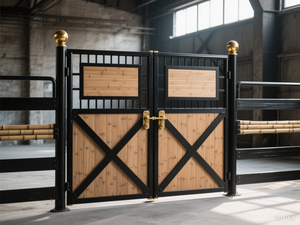 Anti-ruggine ferro cavallo stabile scatola con lucchetto Hasp per la sicurezza - Product Image 1