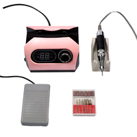 Lime à ongles électrique professionnelle de qualité certifiée, portable, rechargeable, machine de manucure et pédicure, embout de perçage acrylique, polisseuse à ongles