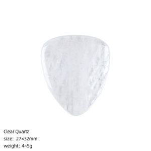 Púas de guitarra de cristal natural surtidas, pulidas a mano, de piedras preciosas, para guitarra acústica y eléctrica - Product Image 4