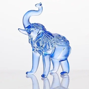 Dôme en verre soufflé artisanal, thème animaux volants, décoration intérieure, Rajasthan, Mini-monde en verre, Noël, Nouvel An Chinois, Rentrée scolaire - Product Image 1