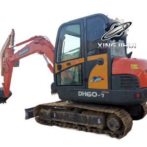 รถขุดมือสอง Doosan DH60 ของแท้จากญี่ปุ่น ขนาด 6 ตัน รถขุดขนาดเล็ก ใช้สายพานยาง - Product Image 1