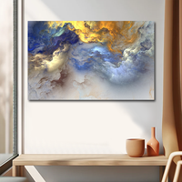 Décor moderne pour salon | Affiche d'art numérique | Peintures sur toile de décoration de maison contemporaine