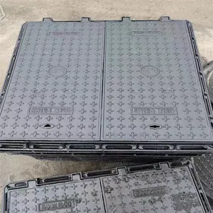 Light Duty A15 B125 400*400 500*500 600*600 Ductile Cast Iron Manhole Cover