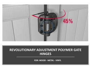 SHG-90L thép mạ kẽm có thể điều chỉnh căng thẳng cổng bản lề ổ đĩa đi bộ cửa bảo trì thấp hàng rào an ninh bản lề chất lượng tốt - Product Image 6