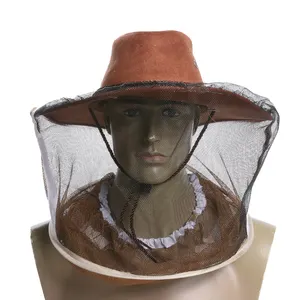 मधुमक्खी पालन के उपकरण मधुमक्खी पालन टोपी मधुमक्खी घूंघट मधुमक्खी टोपी चरवाहा मधुमक्खी पालन टोपी