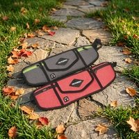 Sac de cadre de vélo long et étanche personnalisé 41,5*13cm, pochette de rangement triangulaire multicolore pour outils de vélo de montagne