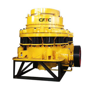 Concasseur à cône de style Symons 4 1/4 pieds haute efficacité China Hongxing, capacité 36-300tph, moteur AC, cavité courte et grossière - Product Image 4