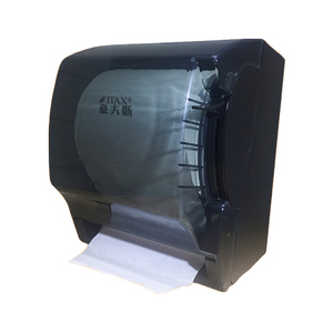 ABS montato a parete automatico di taglio di <span class=keywords><strong>carta</strong></span> Dispenser per il lavaggio luce grigio <span class=keywords><strong>porta</strong></span> <span class=keywords><strong>carta</strong></span> <span class=keywords><strong>igienica</strong></span> con salviettine umidificate scatola di plastica 55mm - Product Image 5