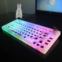 Kits de clavier mécanique en aluminium Ancreu GK75 DIY 2023, clavier miniature programmable