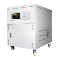 Alimentation électrique à fréquence variable programmable triphasée 6KVA, stabilisateur de tension AC haute puissance industriel