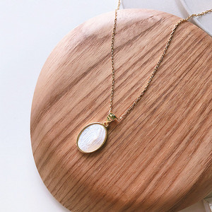 <strong>Delicate</strong> 925 Sterling Silver Maria Image Pendant <strong>Necklace</strong> - Product Image 3