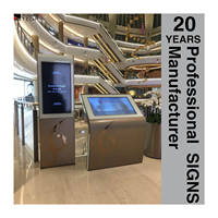 Pantalla Táctil para Centros Comerciales, Señalización Digital de Orientación, Guía de Ubicación de Tiendas
