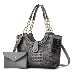 Wholesale Fashion <b>Ladies</b> Shoulder Bags Set Women's Designer Luxury Handbags With <b>Wallet</b> - Product Image 2