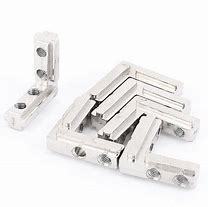 LEITE Furniture T Slot L-Shape Interior Inner Corner Connector Triangle <strong>Bracket</strong> Joint <strong>Brackets</strong> for 4040 Aluminum Profile - Product Image 3