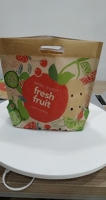 Sac en papier de croissance de Fruit de mangue enduit à prix d'usine sac en papier imperméable de protection de mangue