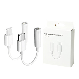 3.5mm to <b>Type</b>-<b>C</b> Jack <b>Adapter</b> 3.5mm to IOS Connector <b>Type</b> <b>C</b> to AUX <b>Adapter</b> <b>Type</b> <b>C</b> to 3.5mm Converter for iPhone Samsung Huawei - Product Image 1