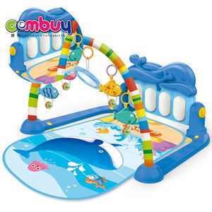 Alfombra <span class=keywords><strong>de</strong></span> Juego Educativa <span class=keywords><strong>de</strong></span> Algodón con Diseño <span class=keywords><strong>de</strong></span> Delfines, Juguete con Piano Musical <span class=keywords><strong>para</strong></span> Bebés, <span class=keywords><strong>Gimnasio</strong></span> <span class=keywords><strong>de</strong></span> Actividades, Juguetes Deportivos Suaves <span class=keywords><strong>para</strong></span> Niños <span class=keywords><strong>de</strong></span> 2 a 4 Años, Ideal <span class=keywords><strong>para</strong></span> Picnic - Product Image 1