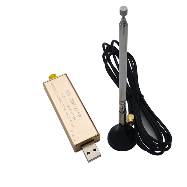 Best Selling RTL SDR Receiver Chip Realtek RTL2832U with Rafael Micro R820T2 USB Antenna Free RTL2832U SDR Software Dcs SDRsharp