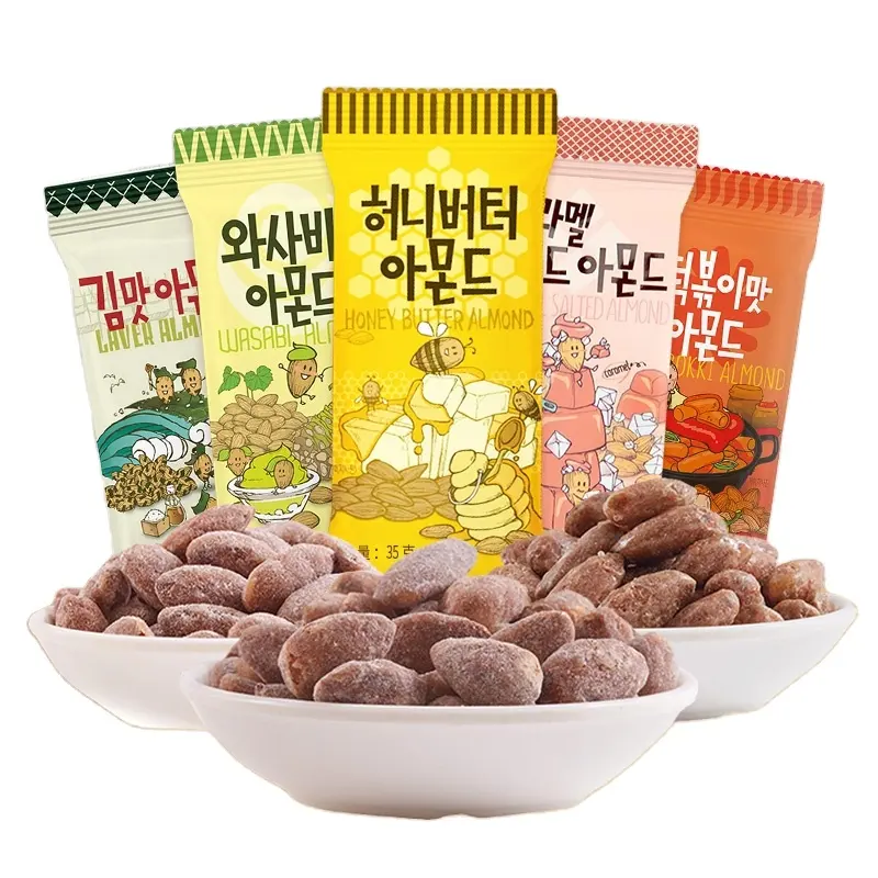 Đồ ăn nhẹ yêu thích của Hàn Quốc 210 g Hạt điều sức khỏe Hàn Quốc đồ ăn nhẹ mật ong bơ hạt điều