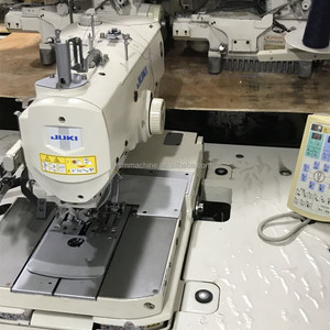Máquina de coser industrial Juki MEB-3200 de alta productividad para ojales y botones, con cortahilos para aguja - Product Image 1