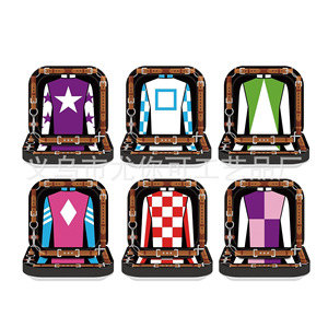 Jockey Outfits Horse Racing Wear Woven Breathable Unisex Riding Apparel for Kentucky Derby Party Supplies - Product Image 1