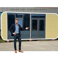 Module Apple Cabin, Maisons Préfabriquées Modernes et Durables, Petites Maisons Modulaires, Bureau Conteneur, Pod Apple Portable, Cabine Apple Mobile, Maison