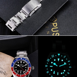 Octopus Men GMT Watch 39mm <b>Automatic</b> Mechanical 20ATM Waterproof BGW-9 Luminous Sapphire Rotatable Ceramic Bezel Hangzhou 6460 - Product Image 2