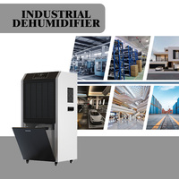 Déshumidificateur industriel électrique haute puissance 2300W Ansmen Factory Direct 156L/D, idéal pour l'élimination de l'humidité dans les sous-sols et les usines.