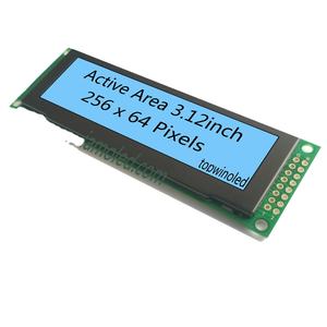 高パーモーマンス3.12 "3.12インチOledモジュール256x64ピクセル16グレースケール青OledディスプレイSsd1322 SPIパラレル3.2" - Product Image 1