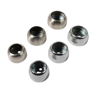 Support de tube rond en acier inoxydable Jin Aoding de 16 mm pour tringle de penderie - Product Image 1