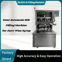 Machine BIB semi-automatique à tête unique pour shampoing, gel, produits chimiques, détergent liquide, boissons, avec moteur PLC
