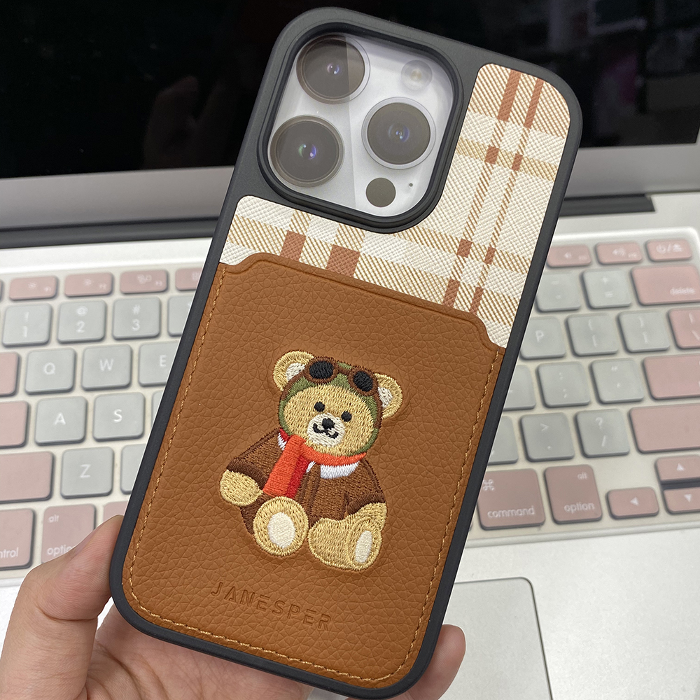 Society6 iPhone5用 This Bear ケース Teddy Bear Case | Add your name or initials | Personalised