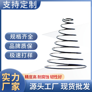Stainless Steel Tapered <b>Compression</b> <b>Spring</b> Industrial Hardware Left Hand Right Hand Helical Direction Guangdong China - Product Image 2