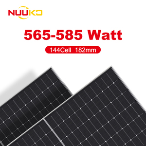 แผงโซลาร์เซลล์ Nuuko 585W N-Type Topcon แบบโมโนสองหน้า ขนาด 182 มม. แบบ Half Cut Cell กำลังไฟ 570/575/580/590 วัตต์ พร้อมกรอบอะลูมิเนียม - Product Image 5