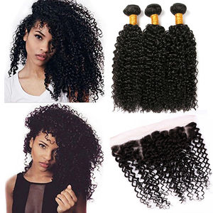 Tissage en lot péruvien Remy Lace Closure — princess hair, 100% cheveux humains, extension capillaire, lot de 3 - Product Image 3