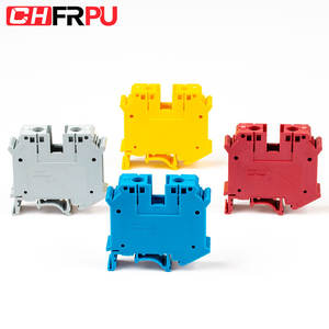 CHFRPU ผู้ผลิต UK35N สกรูรวมราง Din ขั้ว4-35มิลลิเมตรสหราชอาณาจักร35N รถไฟติดลวดเชื่อมต่อ - Product Image 3