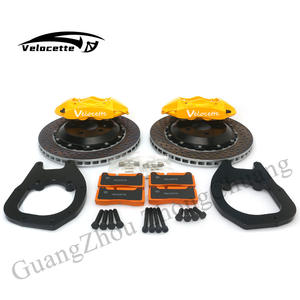 Kit de freno de coche de modificación GT4 Kit de pinza de freno de rueda trasera de <span class=keywords><strong>cuatro</strong></span> pistones 355 380 400mm para Audi A4 A5 A6 A7 A8 Q5 Q6 Q7 BMW F10 - Product Image 5