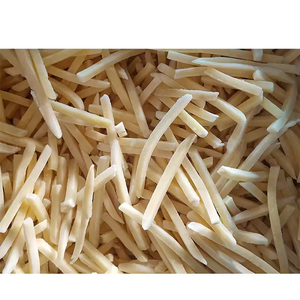 Papas fritas congeladas orgánicas de primera calidad, cordón de zapatos arrugado, corte grueso recto, origen indio, sin gluten, picante, estilo casero, sabor salado - Product Image 1