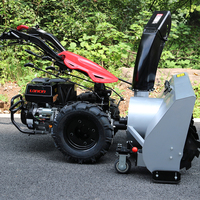 Offre Spéciale : Balayeuse à Neige à Essence 6,5 CV, Facile à Utiliser, Largeur de Balayage 80 CM, Machine à Enlever la Neige